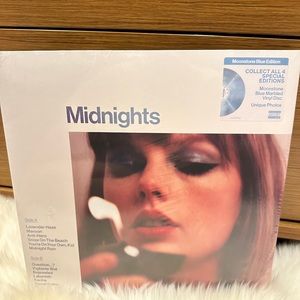 Taylor Swift Midnights: Moonstone Blue Edition Vinyl brand new